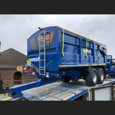 2021 Harry West 14 tonne grain trailer AS NEW